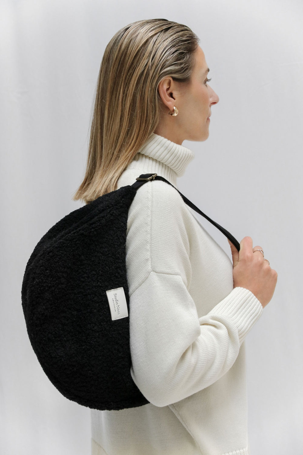 Teddy Adult-Gürteltasche | Schwarze