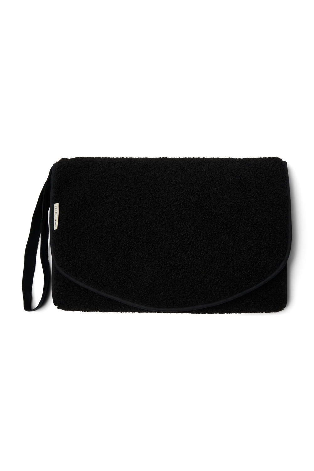 Teddy-Wickelauflage | Schwarze