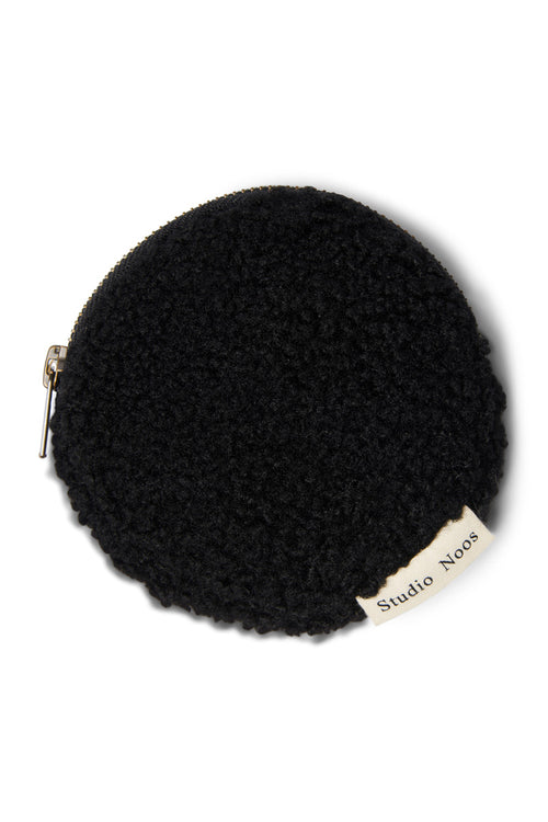 Teddy-Geldbörse | Schwarze