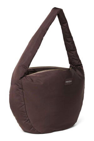 Puffy-Umhängetasche | Braune