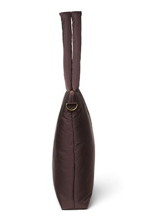 Puffy-Wickeltasche | Braune