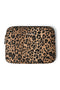 Brown Leopard Cotton-Laptophülle 13 Inch