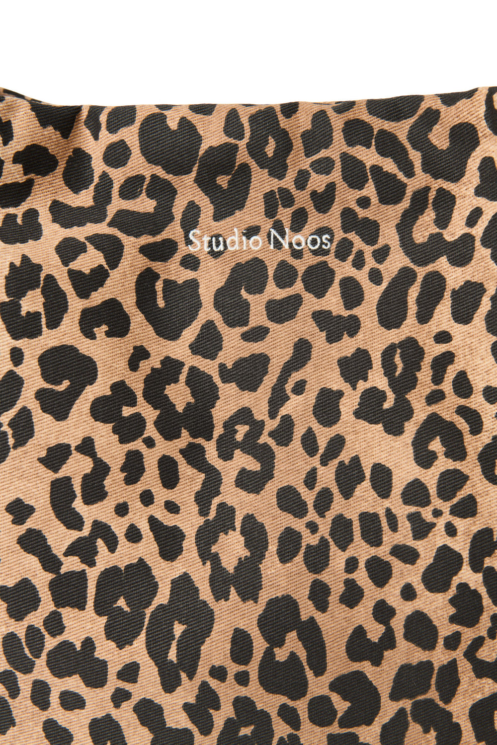 Cotton Mom-Bag | Brown Leopard