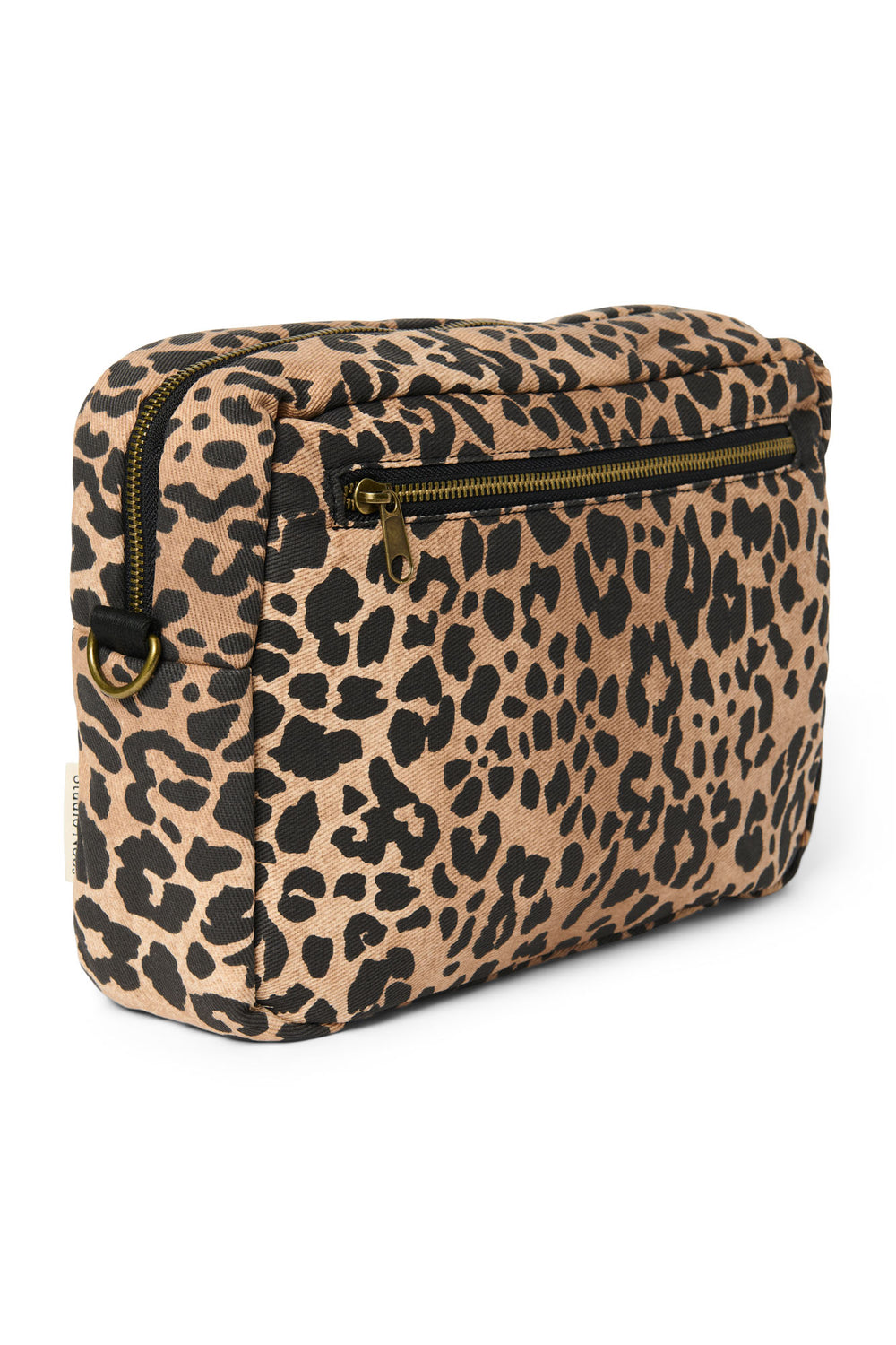 Brown Leopard Cotton Kinderwagen-Organizer
