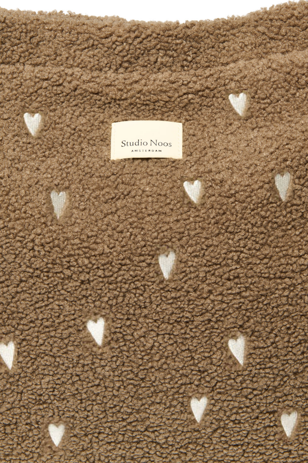 Teddy Hearts-Wickeltasche | Braune