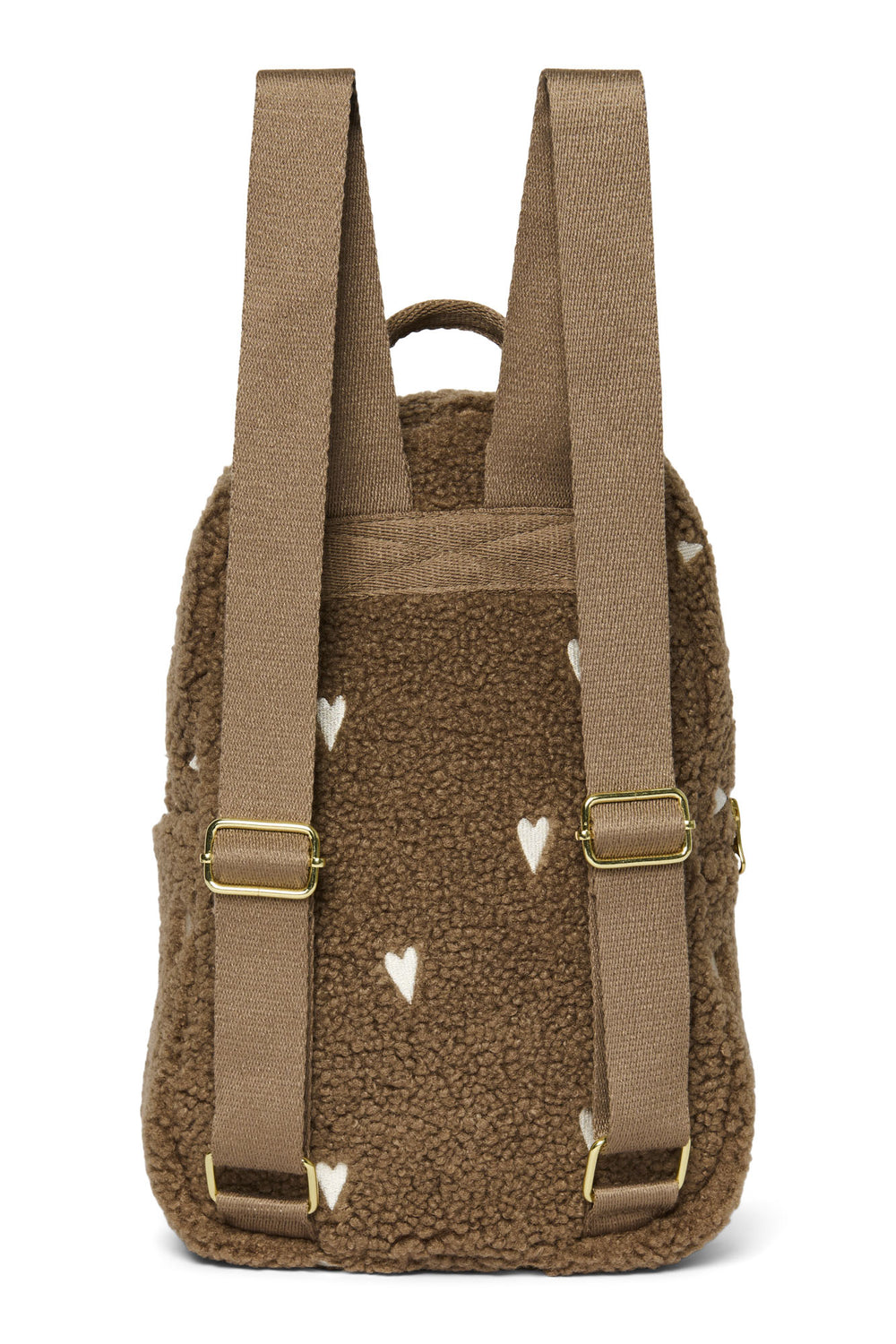 Teddy Mini-Rucksack | Braun Hearts
