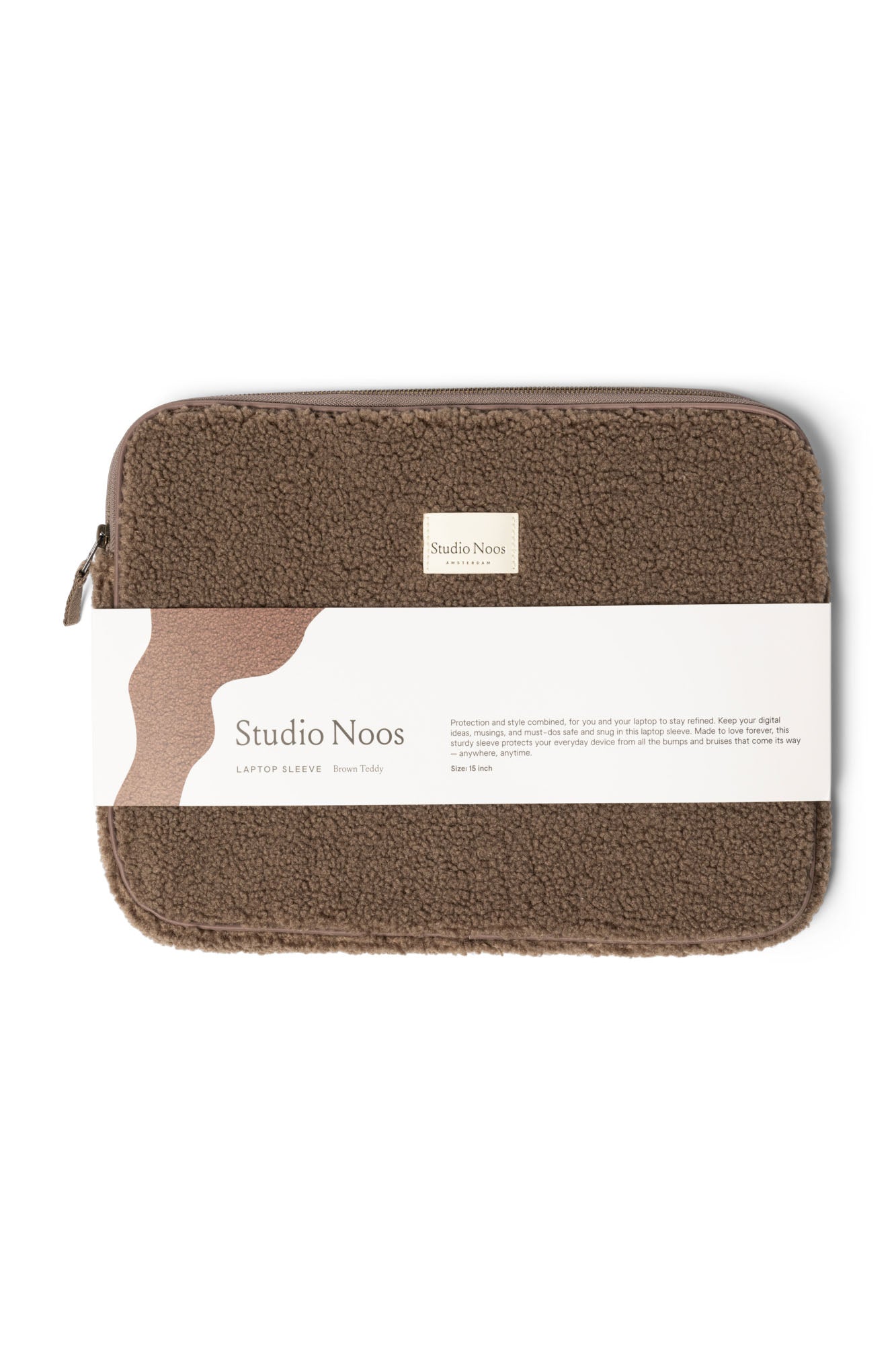 Teddy Laptop-Hülle 15 Inch | Braune
