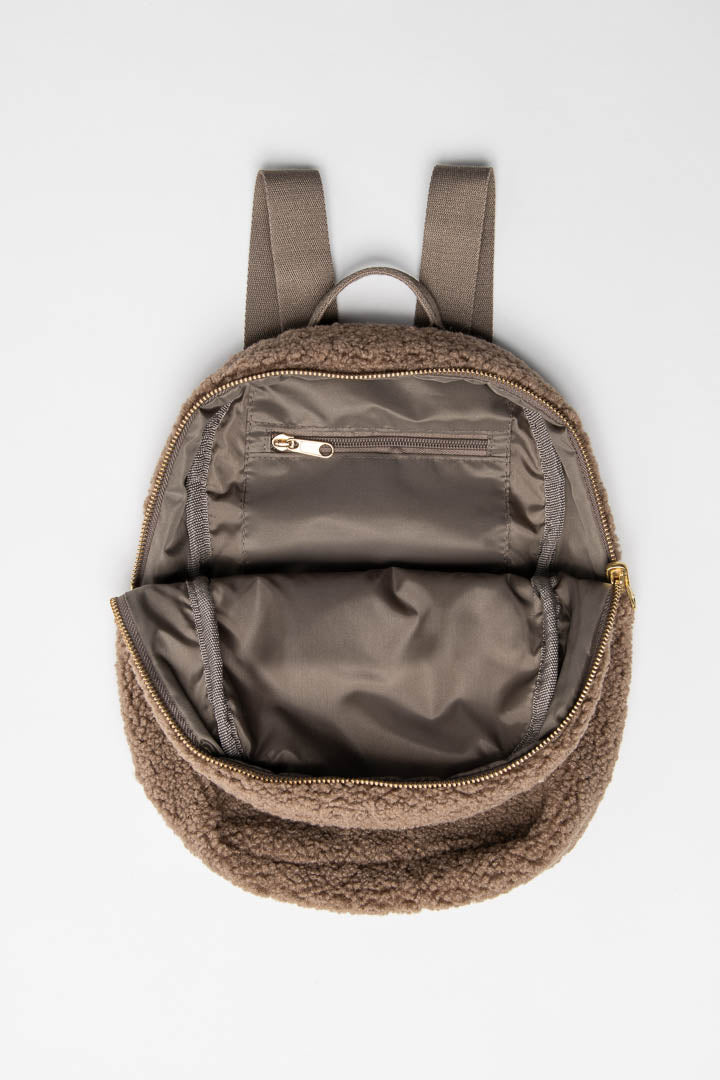 Teddy Mini-Rucksack | Braune