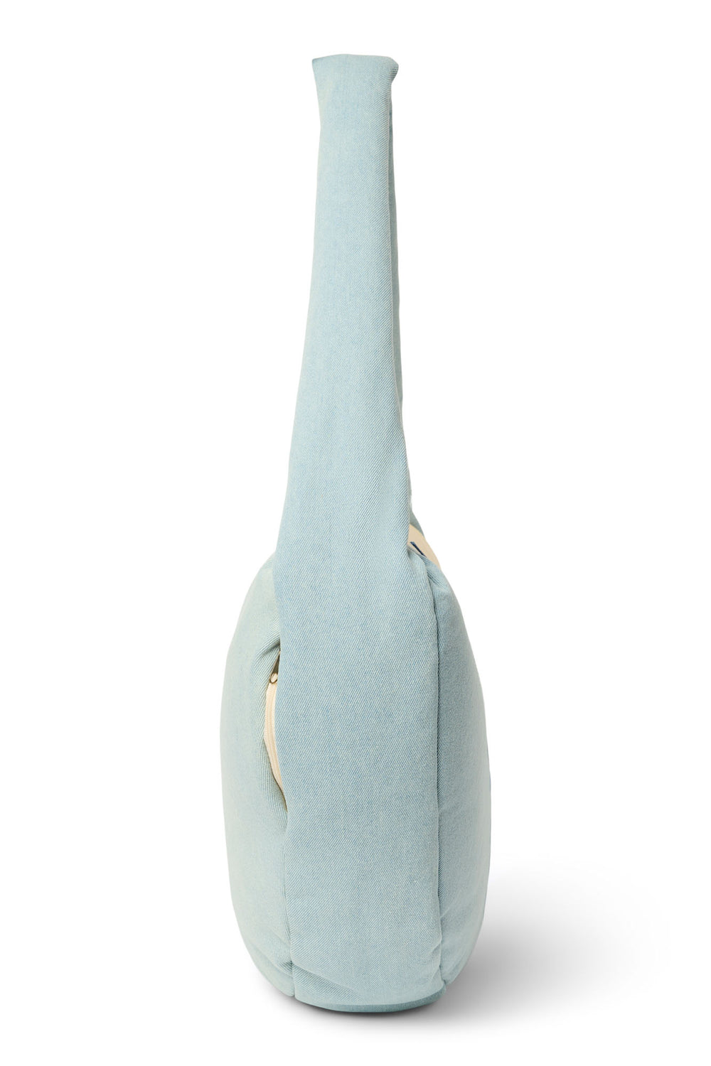 Denim Patchwork-Umhängetasche