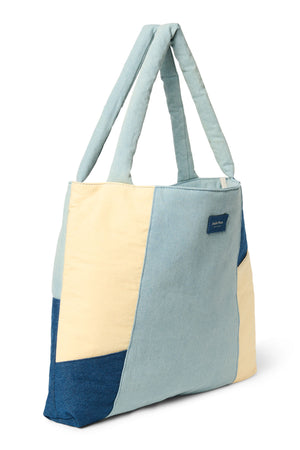 Patchwork Mom-Bag | Denim