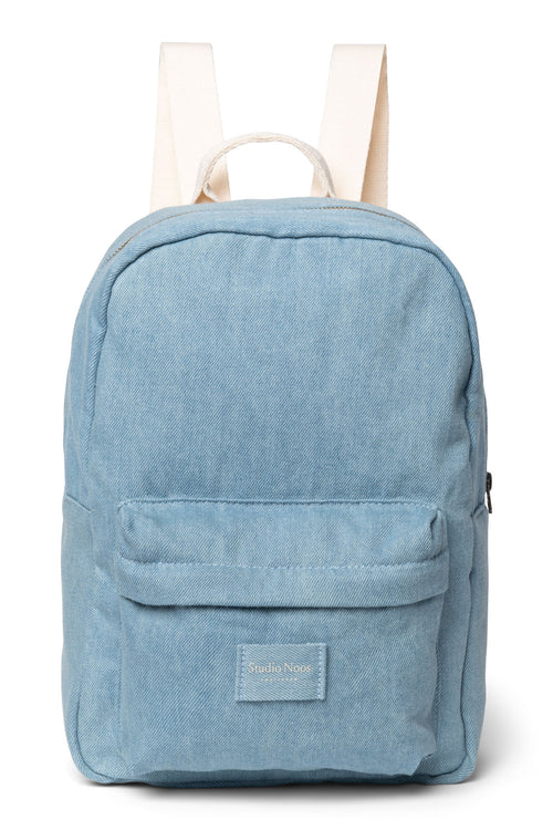 Denim Midi-Rucksack | Blaue