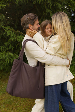 Puffy Mom-Bag | Braune