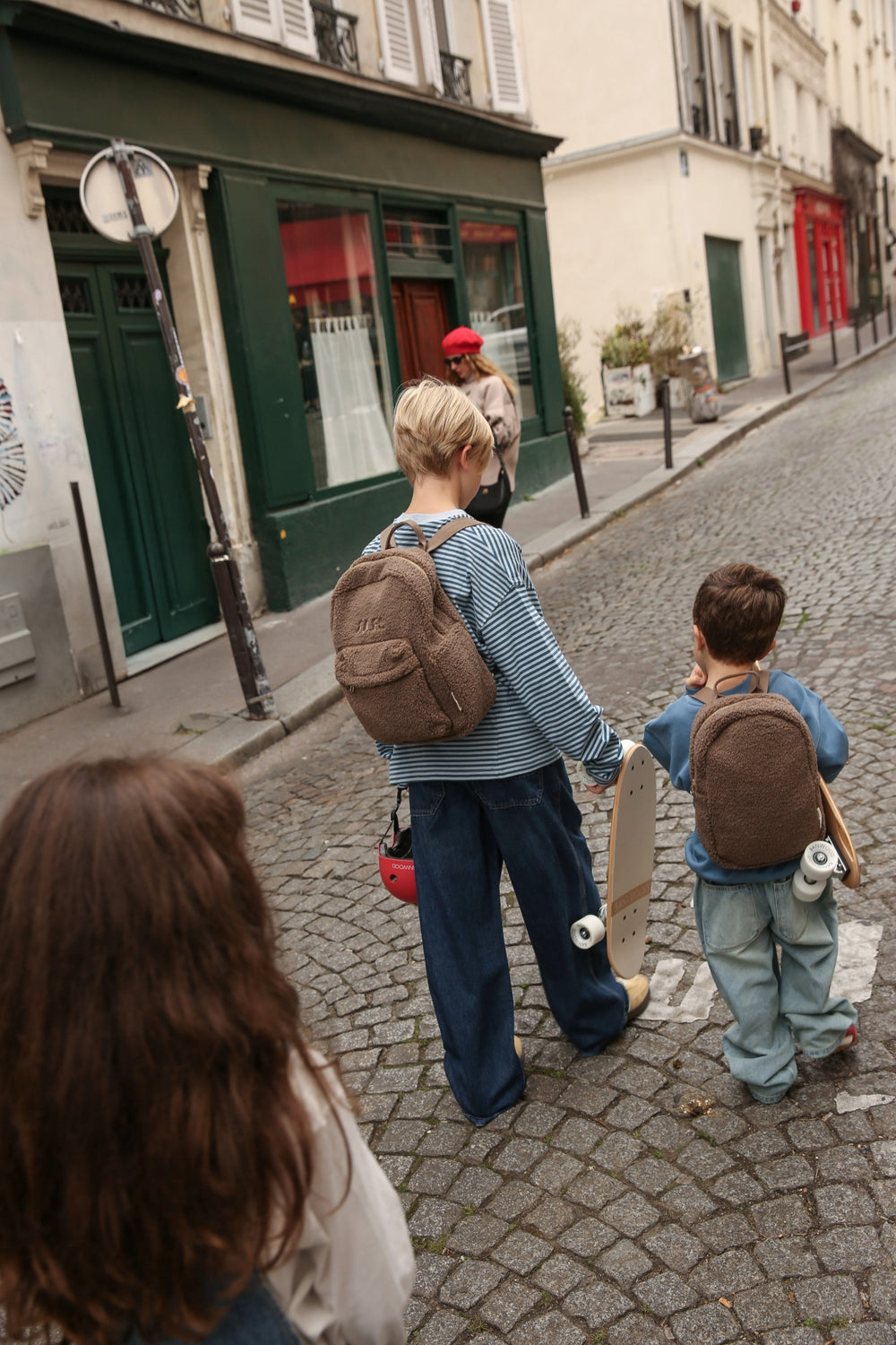 Teddy Mini-Rucksack | Braune