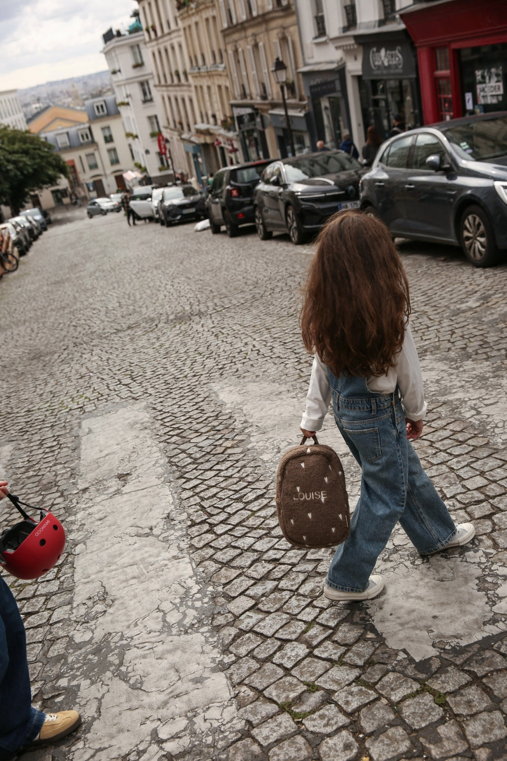 Teddy Mini-Rucksack | Brauner Hearts
