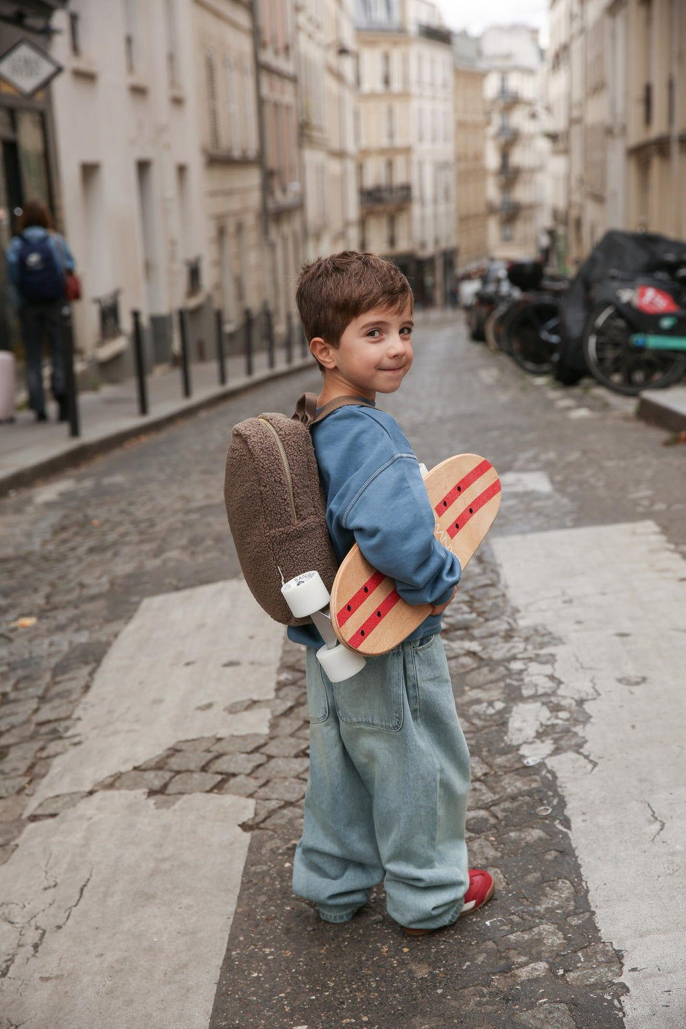 Teddy Mini-Rucksack | Braune