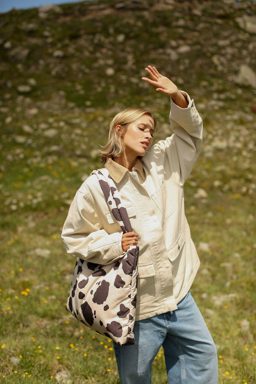 Puffy Mom-Bag | Holy Cow Brownish