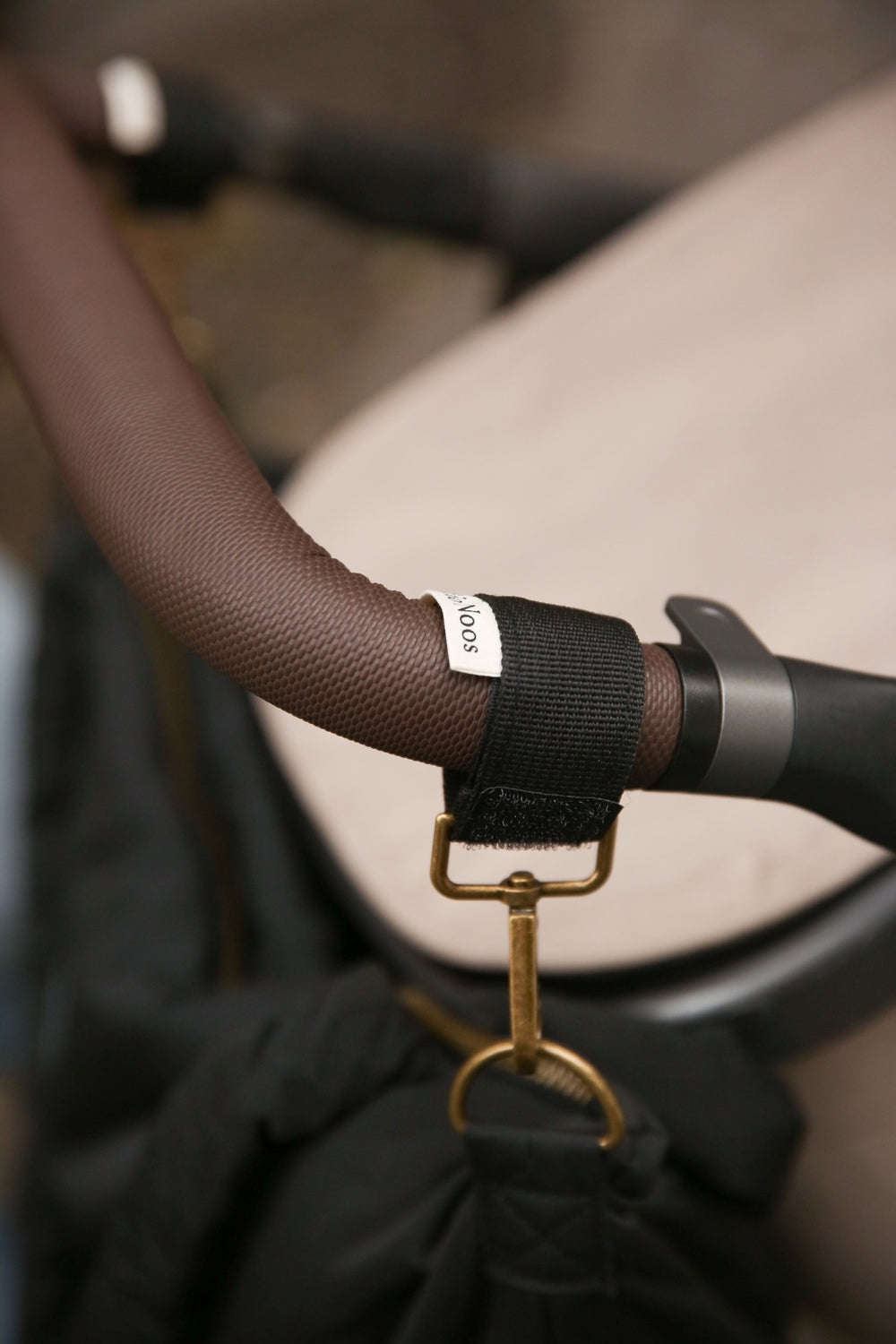 SN Stroller Straps | Schwarze