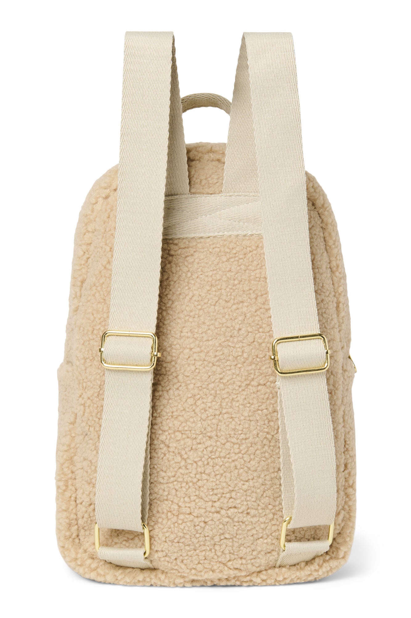Teddy Mini Rucksack | Ecru Flower Heart