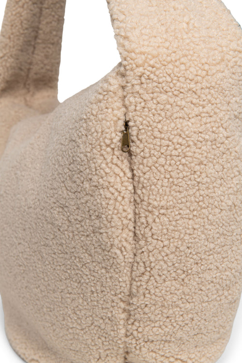 Teddy-Umhängetasche | Ecru