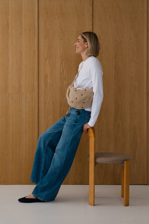 Essentials Teddy Geschenkset Ecru Herzen