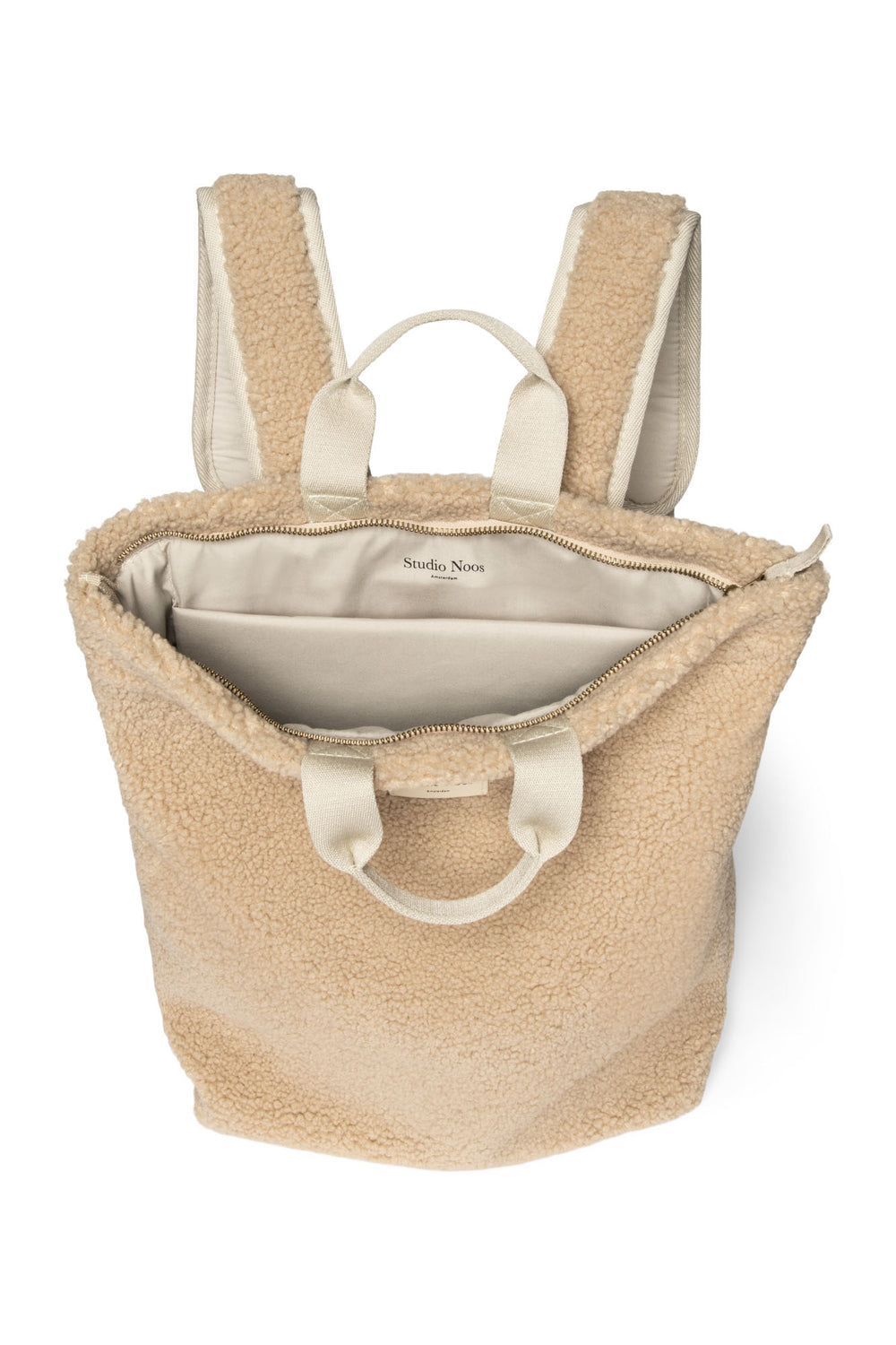 Teddy Adult-Rucksack | Ecru