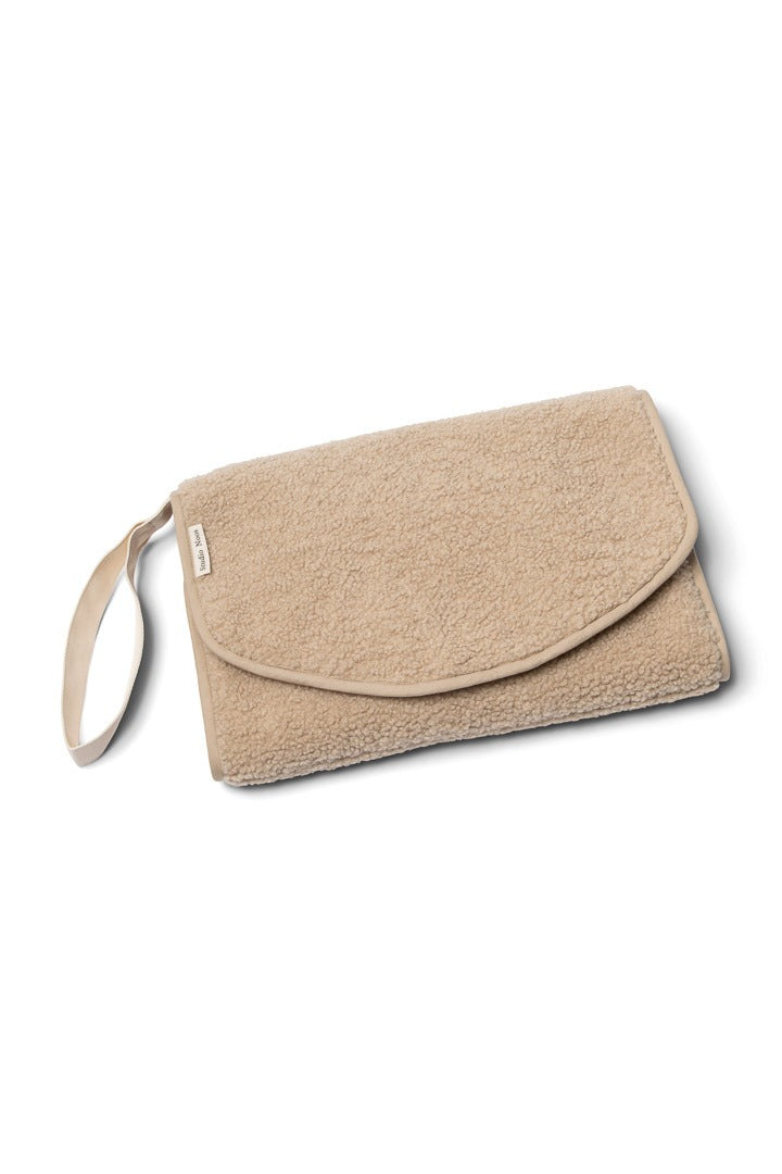 Teddy-Wickelauflage | Ecru