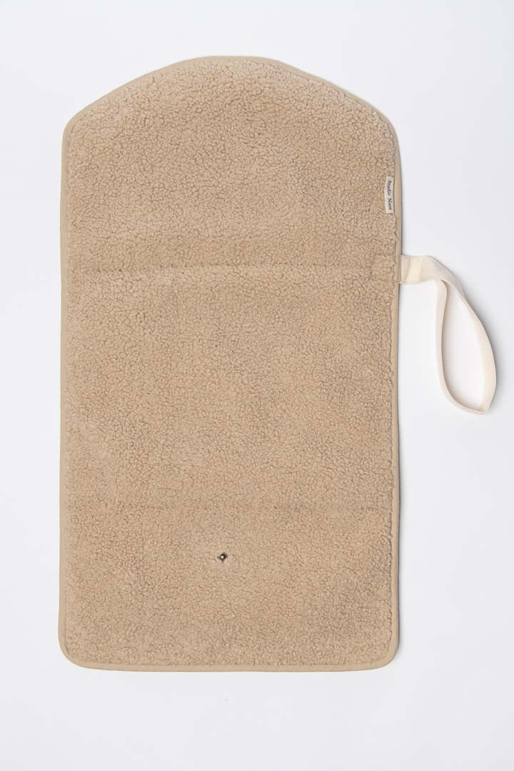 Teddy-Wickelauflage | Ecru