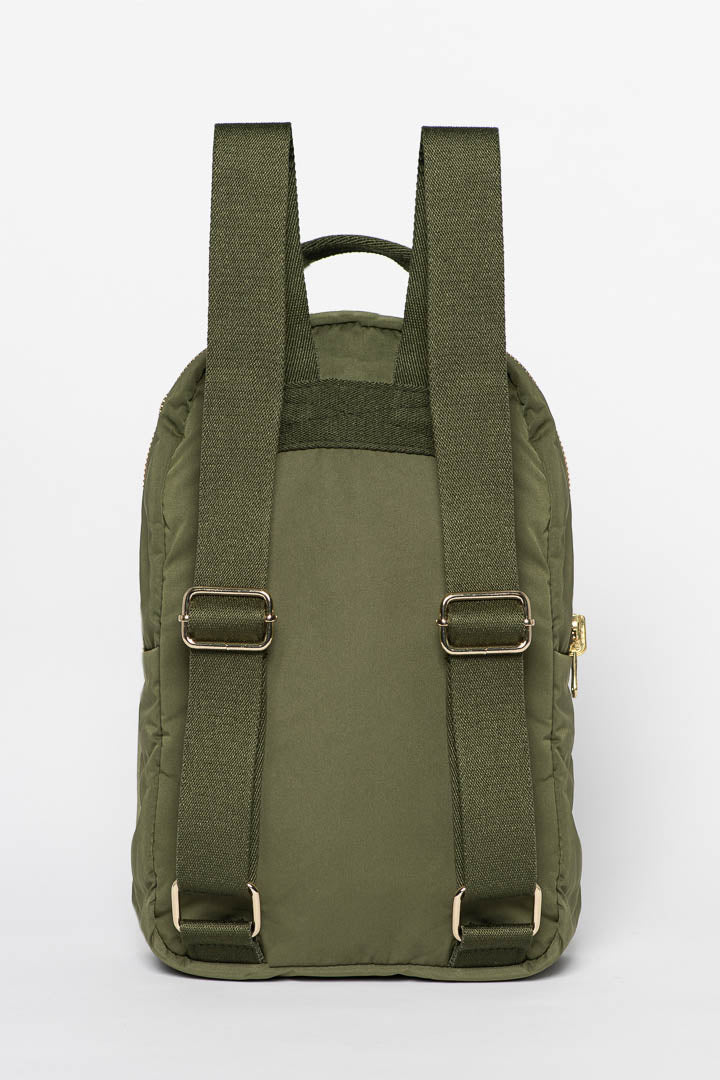 Puffy Mini-Rucksack | Grüne