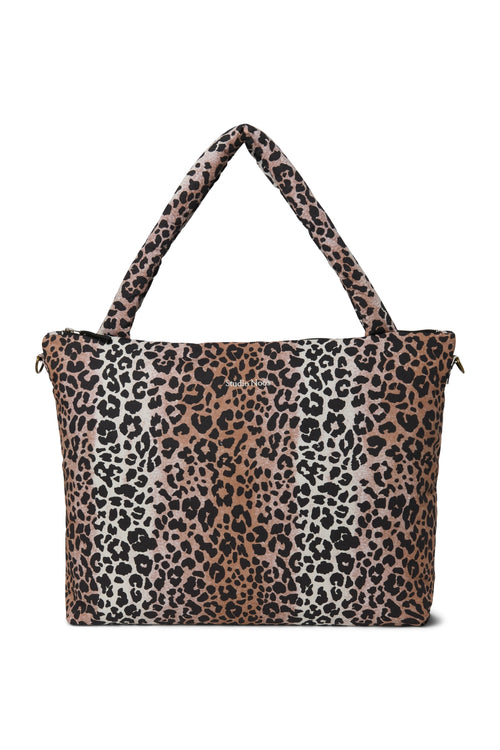 Soft Cotton-Wickeltasche | Hazel Leopard