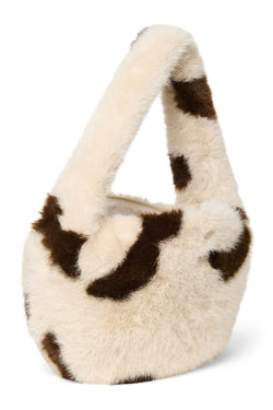 Faux Fur-Umhängetasche | Holy Cow
