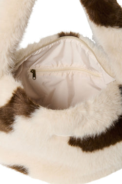 Faux Fur-Umhängetasche | Holy Cow