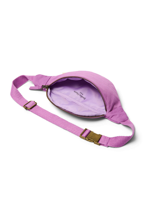 Cotton Mini-Gürteltasche | Lila