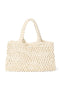 Macrame Mini-Handtasche | Naturfarbene