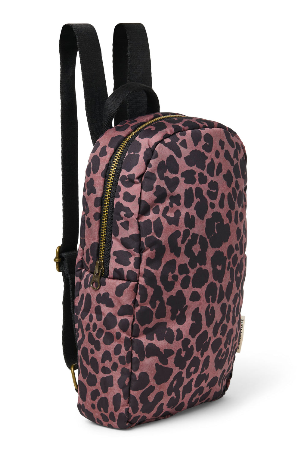 Puffy Mini-Rucksack | Red Leopard