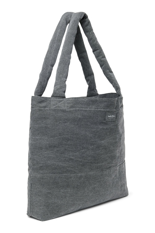 Denim Mom-Bag | Graue