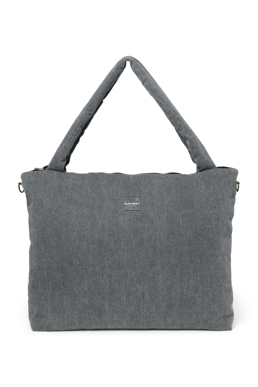 Denim-Wickeltasche | Graue