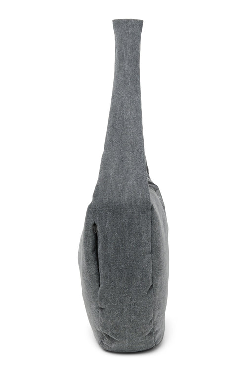 Denim-Umhängetasche | Graue