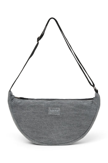 Denim Adult-Gürteltasche | Graue