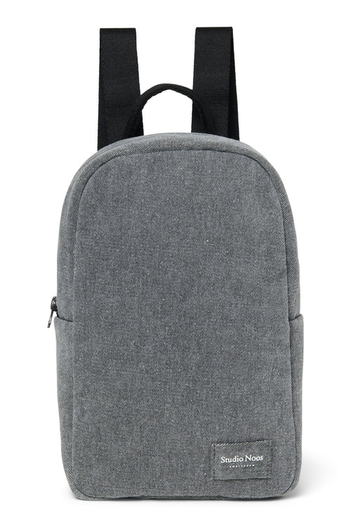 Denim Mini-Rucksack | Graue