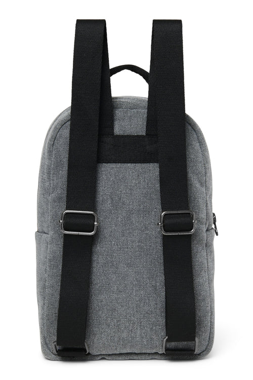 Denim Mini-Rucksack | Grauer