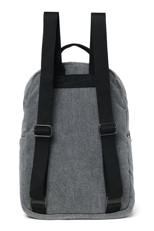 Denim Midi-Rucksack | Grauer