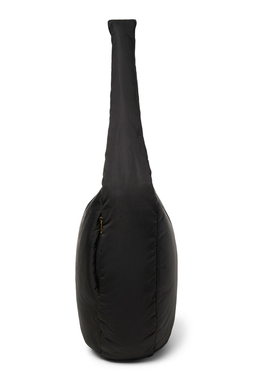 Puffy-Umhängetasche | Schwarze