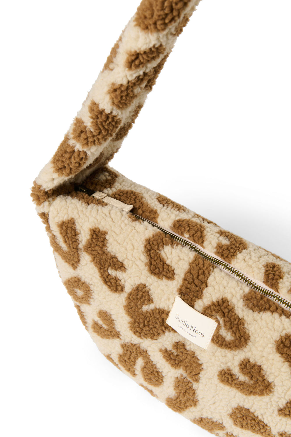 Leopard Teddy Mini-Umhängetasche