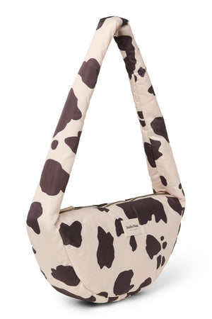 Holy Cow Brownish Puffy Mini-Umhängetasche