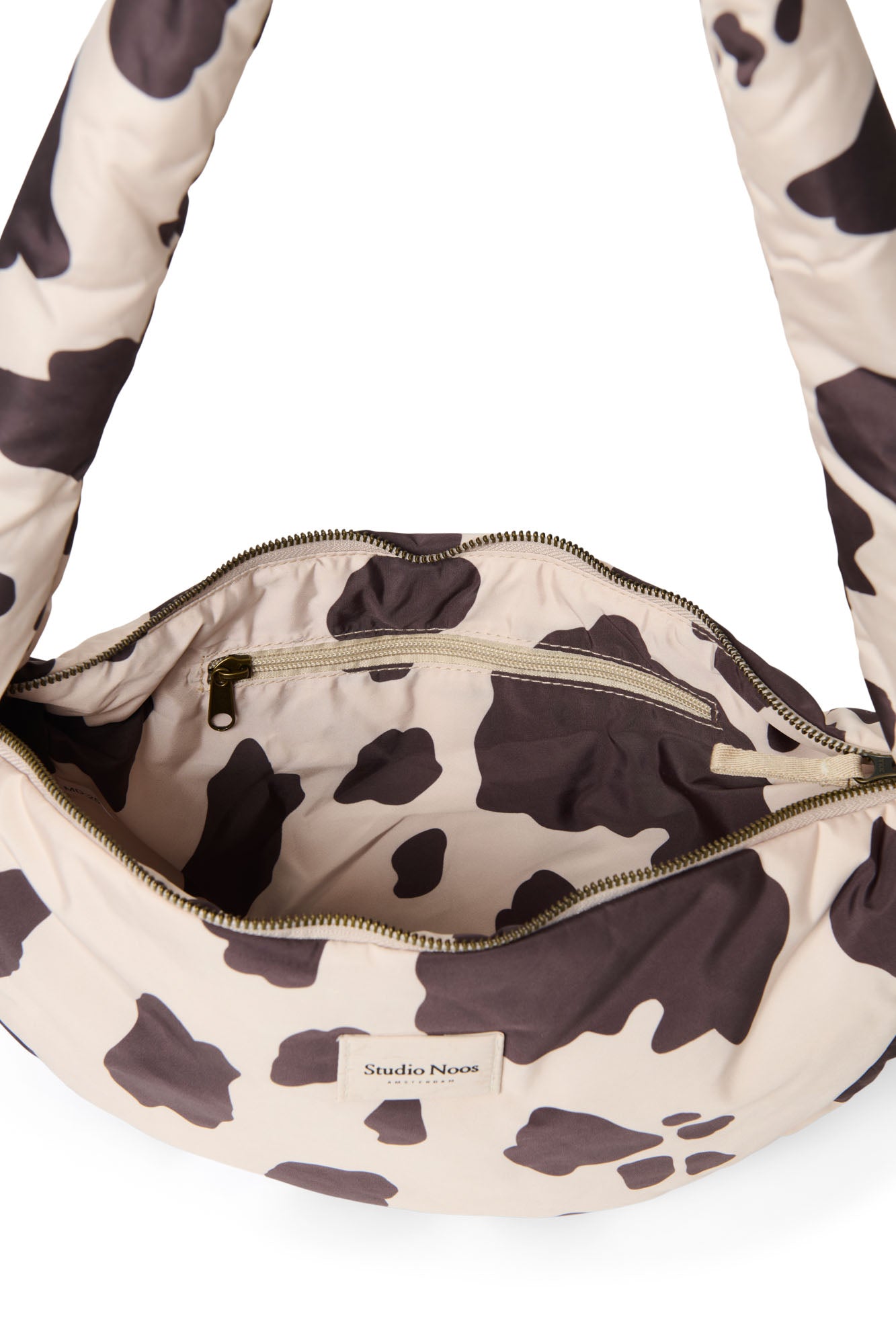 Holy Cow Puffy Mini-Umhängetasche - Brownish