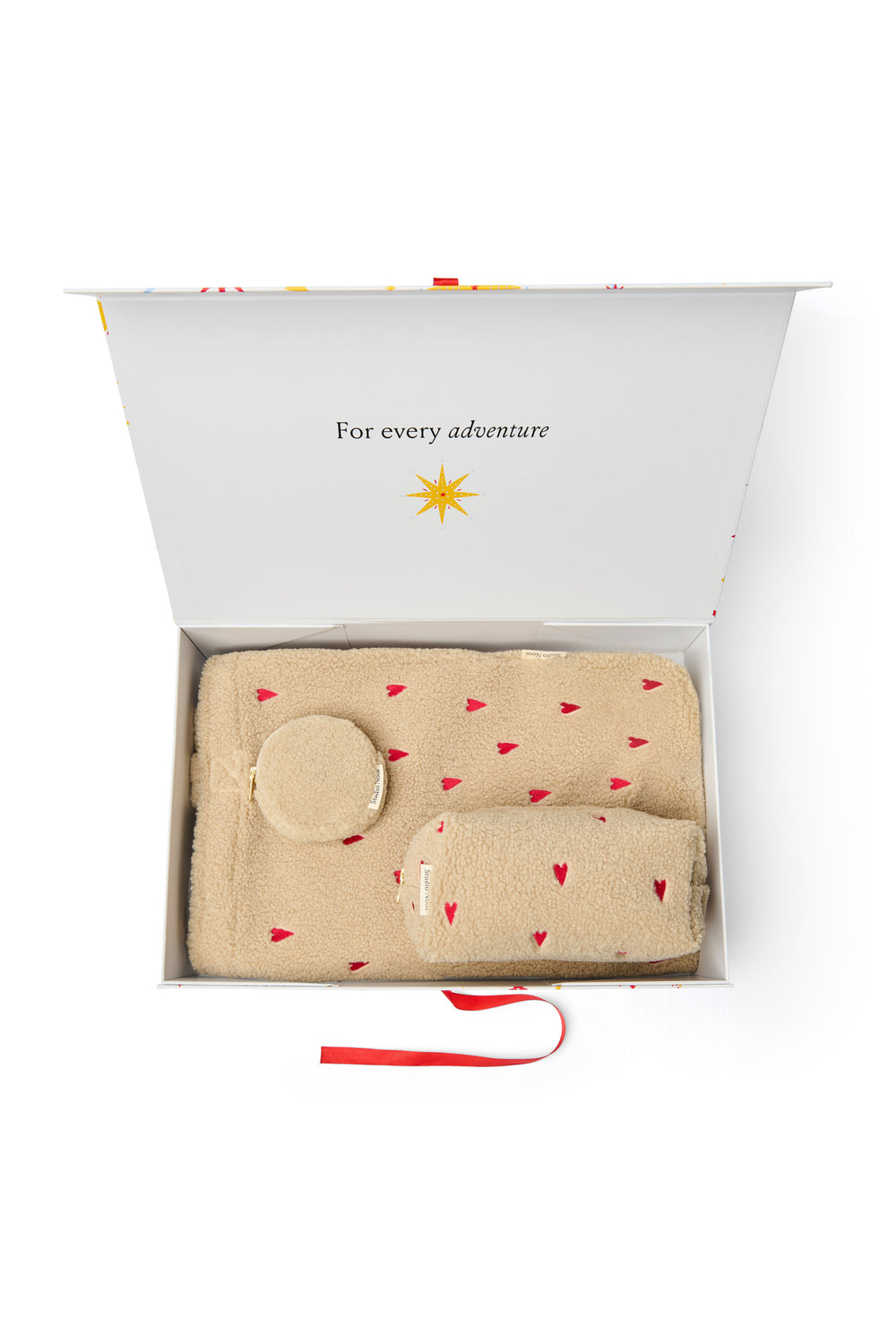 Gift Box L Sparkle | Off White