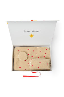 Gift Box L Sparkle | Off White