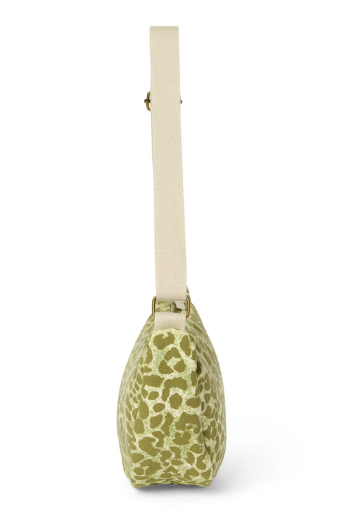 Green Leopard Cotton Adult-Gürteltasche