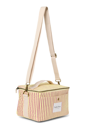 Poplin Striped Kühltasche | Gelbe