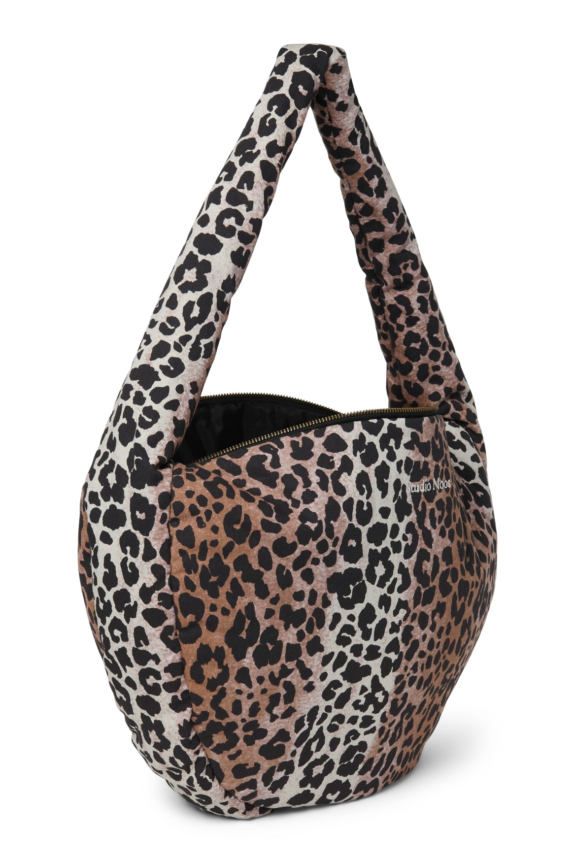 Soft Cotton-Umhängetasche | Hazel Leopard